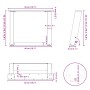 Patas para mesa de centro en forma de U 2 uds antracita acero von , Tischbeine - Ref: Foro24-4012767, Preis: 66,74 €, Rabatt: %