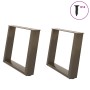 Patas para mesa de centro en forma de U 2 uds antracita acero by , Table legs - Ref: Foro24-4012771, Price: 75,95 €, Discount: %