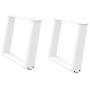 Patas de mesa de centro forma U 2uds acero blanco 70x(42-43) cm von , Tischbeine - Ref: Foro24-4012773, Preis: 74,91 €, Rabat...
