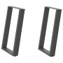 Patas para mesa comedor forma U 2uds antracita 50x(72-73) cm de , Patas para mesas - Ref: Foro24-4012786, Precio: 78,93 €, De...