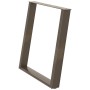 Patas para mesa comedor forma U 2uds acero natural 80x(72-73)cm von , Tischbeine - Ref: Foro24-4012799, Preis: 88,08 €, Rabat...