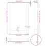 Patas para mesa de centro de acero natural 2 uds 60x(90-91) cm von , Tischbeine - Ref: Foro24-4013335, Preis: 97,71 €, Rabatt: %