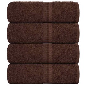 Toallas de jabón 4 uds marrón 30x30 cm 360 gsm 100% algodón by , Towels - Ref: Foro24-136753, Price: 15,74 €, Discount: %