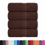 Toallas de jabón 4 uds marrón 30x30 cm 360 gsm 100% algodón by , Towels - Ref: Foro24-136753, Price: 16,11 €, Discount: %