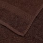 Toallas de baño 2 uds marrón 100x150 cm 360 gsm 100% algodón de , Toallas - Ref: Foro24-136764, Precio: 27,99 €, Descuento: %