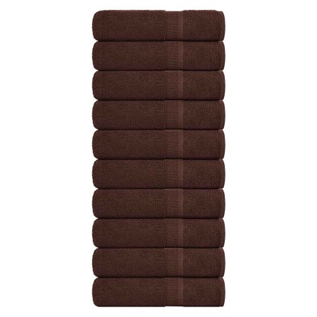 Toallas de baño 10 uds marrón 100x150 cm 360 gsm 100% algodón von , Handtücher - Ref: Foro24-136766, Preis: 102,35 €, Rabatt: %