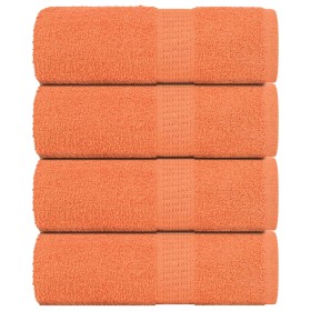 Toallas de jabón 4 uds naranja 30x30 cm 360 gsm 100% algodón de , Toallas - Ref: Foro24-136897, Precio: 12,84 €, Descuento: %