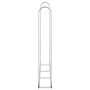 Leñero acero galvanizado 200x25x150 cm by , Firewood bags and holders - Ref: Foro24-4100705, Price: 36,93 €, Discount: %