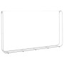 Leñero con protector de lluvia 250x25x150 cm acero galvanizado by , Firewood bags and holders - Ref: Foro24-4100711, Price: 4...