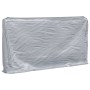 Leñero con protector de lluvia 250x25x150 cm acero galvanizado
