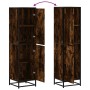 Aparador alto madera de ingeniería y metal 35,5x35x139 cm von , Sideboards - Ref: Foro24-849056, Preis: 92,73 €, Rabatt: %