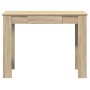 Escritorio madera contrachapada color roble sonoma 100x45x75 cm by , Desks - Ref: Foro24-860429, Price: 70,76 €, Discount: %