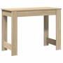 Escritorio madera contrachapada color roble sonoma 100x45x75 cm by , Desks - Ref: Foro24-860429, Price: 70,76 €, Discount: %