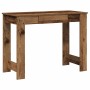 Escritorio de madera de ingeniería envejecida 100x45x75 cm von , Schreibtische - Ref: Foro24-860434, Preis: 62,76 €, Rabatt: %