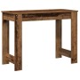 Escritorio de madera de ingeniería envejecida 100x45x75 cm von , Schreibtische - Ref: Foro24-860434, Preis: 62,76 €, Rabatt: %