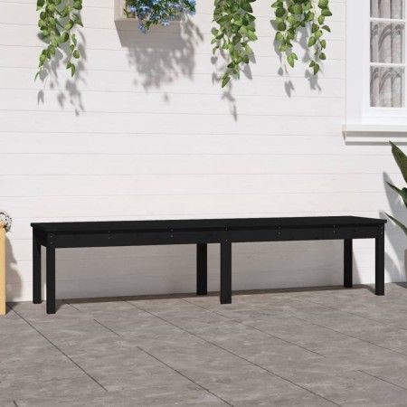 2-Sitzer-Gartenbank aus massivem Kiefernholz 203,5x44x45 cm von vidaXL, Gartenbänke - Ref: Foro24-824022, Preis: 113,04 €, Ra...