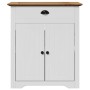 Mueble de baño con lavabo BODO blanco y marrón 70x35x80 cm von , Badezimmermöbel - Ref: Foro24-4016864, Preis: 127,73 €, Raba...