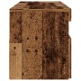Mueble TV luces LED madera ingeniería envejecida 120x35x40 cm von , TV-Möbel - Ref: Foro24-856305, Preis: 104,67 €, Rabatt: %