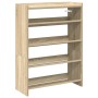 Mueble zapatero madera contrachapada roble sonoma 60x25x81 cm de , Zapateros y organizadores de calzado - Ref: Foro24-859880,...