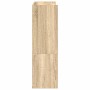 Mueble zapatero madera contrachapada roble sonoma 60x25x81 cm de , Zapateros y organizadores de calzado - Ref: Foro24-859880,...