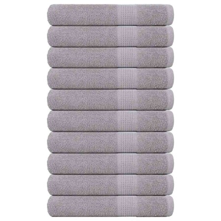 Toallas de sauna 10 uds 100% algodón gris 80x200 cm 360 gsm by , Towels - Ref: Foro24-136841, Price: 113,87 €, Discount: %
