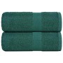 Toallas de jabón 2 uds verde 30x30 cm 360 gsm 100% algodón by , Towels - Ref: Foro24-136848, Price: 11,29 €, Discount: %