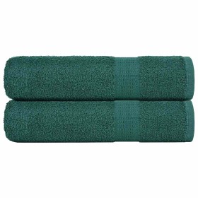 Toallas de baño 2 uds verde 100x150 cm 360 gsm 100% algodón von , Handtücher - Ref: Foro24-136860, Preis: 28,29 €, Rabatt: %