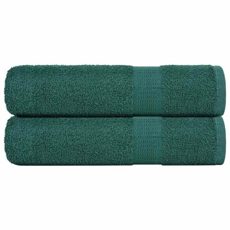 Toallas de baño 2 uds verde 100x150 cm 360 gsm 100% algodón von , Handtücher - Ref: Foro24-136860, Preis: 28,29 €, Rabatt: %
