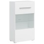 Muebles para TV 5 piezas con iluminación LED blanco mate by , TV Furniture - Ref: Foro24-3324229, Price: 320,40 €, Discount: %