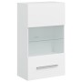 Muebles para TV 5 piezas con iluminación LED blanco mate by , TV Furniture - Ref: Foro24-3324229, Price: 320,40 €, Discount: %