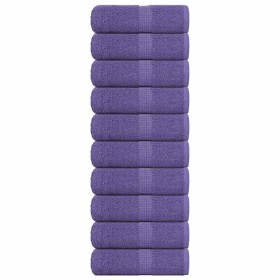 Toallas de jabón 10 uds púrpura 30x30 cm 360 gsm 100% algodón by , Towels - Ref: Foro24-136874, Price: 19,70 €, Discount: %