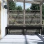 2-seater garden bench solid pine wood 203.5x44x45 cm by vidaXL, garden benches - Ref: Foro24-824022, Price: 113,04 €, Discoun...