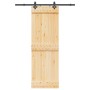 Puerta corredera con herrajes madera maciza de pino 70x210 cm von , Türen - Ref: Foro24-3332676, Preis: 161,43 €, Rabatt: %
