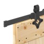 Puerta corredera con herrajes madera maciza de pino 70x210 cm von , Türen - Ref: Foro24-3332778, Preis: 183,73 €, Rabatt: %