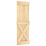 Puerta corredera con herrajes madera maciza de pino 70x210 cm von , Türen - Ref: Foro24-3332790, Preis: 170,27 €, Rabatt: %