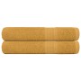 Toallas de sauna 2 uds 100% algodón oro 80x200 cm 360 gsm by , Towels - Ref: Foro24-136815, Price: 29,35 €, Discount: %
