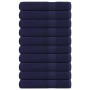 Toallas sauna 10 uds 100% algodón azul marino 80x200cm 360 gsm von , Handtücher - Ref: Foro24-136793, Preis: 108,62 €, Rabatt: %