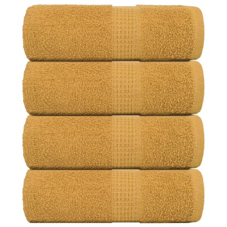 Toallas 4 uds 100% algodón oro 30x30 cm 360 gsm von , Handtücher - Ref: Foro24-136801, Preis: 14,28 €, Rabatt: %
