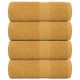 Toallas 4 uds 100% algodón oro 30x30 cm 360 gsm von , Handtücher - Ref: Foro24-136801, Preis: 14,28 €, Rabatt: %
