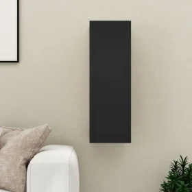 TV-Ständer Sperrholz schwarz 30,5x30x90 cm von vidaXL, TV-Möbel - Ref: Foro24-803346, Preis: 49,32 €, Rabatt: %