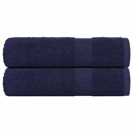 Toallas de ducha 2uds 100% algodón azul marino 70x140cm 360 gsm by , Towels - Ref: Foro24-136785, Price: 22,41 €, Discount: %