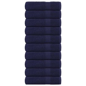 Toallas invitados 10uds 100% algodón azul marino 360gsm by , Towels - Ref: Foro24-136787, Price: 80,16 €, Discount: %