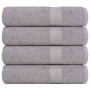 Toallas de ducha 4 uds 100% algodón gris 70x140 cm 360 gsm by , Towels - Ref: Foro24-136834, Price: 42,33 €, Discount: %