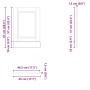 Panel para lavavajillas Porto madera contrachapada roble marrón von , Küchenschränke - Ref: Foro24-854134, Preis: 29,85 €, Ra...