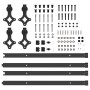 Kit de herrajes para puertas correderas acero negro 152,5 cm von , Türartikel - Ref: Foro24-3295735, Preis: 136,29 €, Rabatt: %