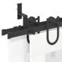 Kit de herrajes para puertas correderas acero negro 183 cm von , Türartikel - Ref: Foro24-3295737, Preis: 101,99 €, Rabatt: %