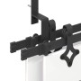 Kit de herrajes para puertas correderas acero negro 427 cm by , Door items - Ref: Foro24-3295756, Price: 311,58 €, Discount: %