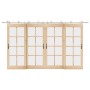 Kit de herrajes para puerta corredera 400 cm acero plateado von , Türartikel - Ref: Foro24-3295768, Preis: 444,48 €, Rabatt: %