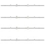 Kit de herrajes para puerta corredera 400 cm acero plateado von , Türartikel - Ref: Foro24-3295768, Preis: 444,48 €, Rabatt: %