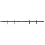 Kit de herrajes para puertas correderas acero negro 305 cm von , Türartikel - Ref: Foro24-3295775, Preis: 130,41 €, Rabatt: %